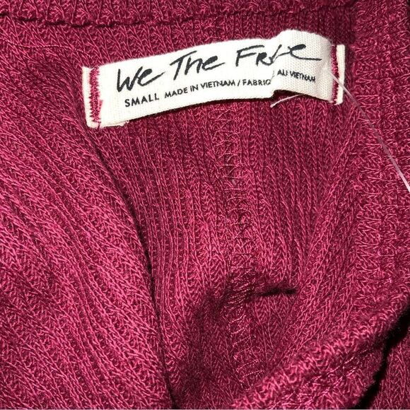 NWT Free People The Sing La La Tank Top in Gone Gogi Maroon - Picture 5 of 9